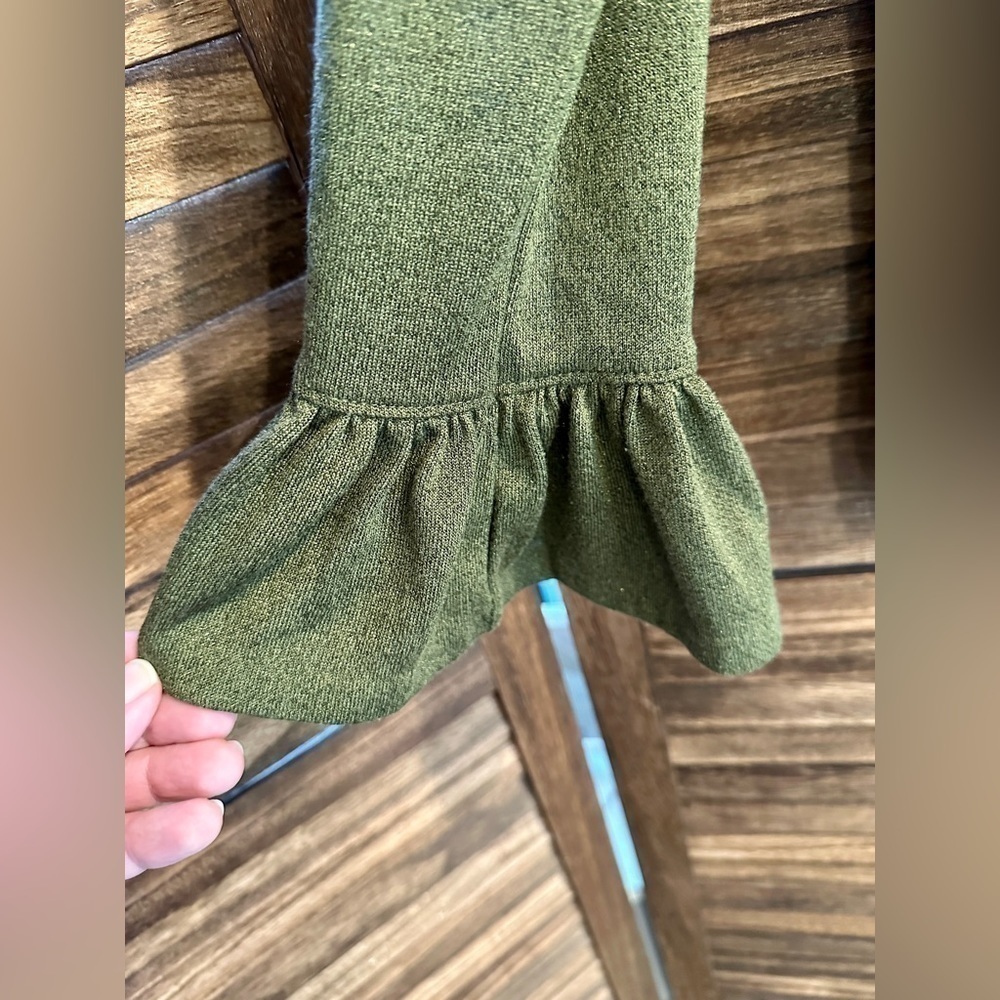 J. Crew Bell Sleeve Metallic Top - Picture 2 of 5